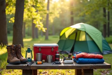essential gear for camping